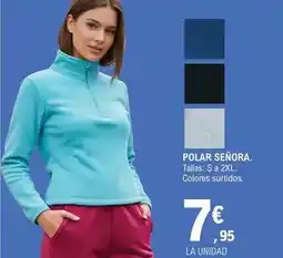 Carrefour Polo piqué liso oferta