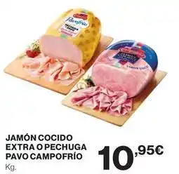 Hipercor Campofrío - jamón cocido extra oferta