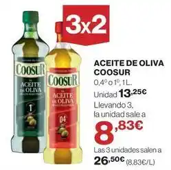 Hipercor Coosur - aceite de oliva oferta