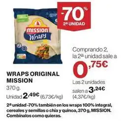 Hipercor Mission - wraps original oferta