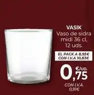CashDiplo Vaso de sidra oferta