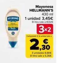 Carrefour Hellmann's - mayonesa oferta