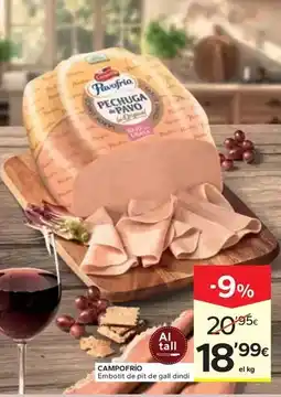 Carrefour Gallo - plumas nº6 o spaguetti nº3 oferta