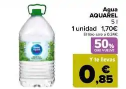 Carrefour Aquarel - agua oferta