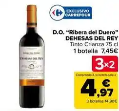 Carrefour Dehesas del rey - d.o. “ribera del duero oferta