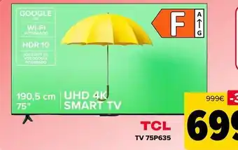 Carrefour Tcl - tv 75p635 oferta