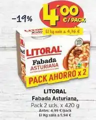 AhorraMas Litoral - fabada asturiana oferta