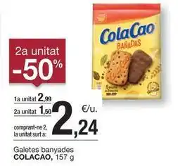 BonpreuEsclat Cola cao - galetes banyades oferta