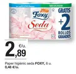 BonpreuEsclat Foxy - paper higiènic seda oferta