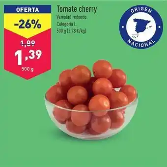 ALDI Tomate cherry oferta