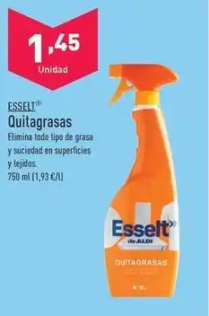 ALDI Esselt - quitagrasas oferta