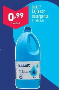ALDI Esselt - lejía con detergente oferta