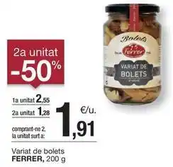 BonpreuEsclat Ferrer - variat de bolets oferta