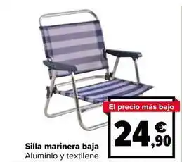 Carrefour Silla marinera baja oferta