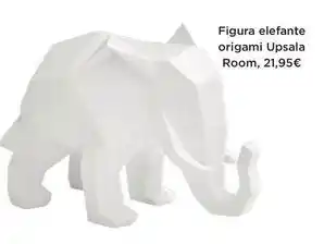 Figura elefante origami upsala room