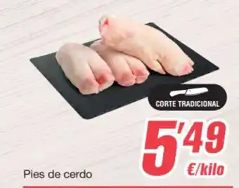 SPAR Fragadis Pies de cerdo oferta