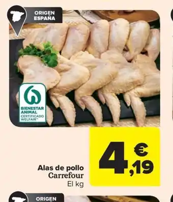 Carrefour Market Alas de pollo Carrefour El kg oferta