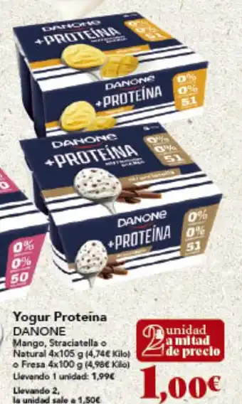 Gadis Yogur Proteina DANONE oferta