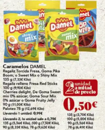 Gadis Caramelos DAMEL oferta