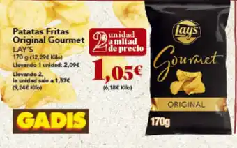 Gadis Patatas Fritas Original Gourmet LAY'S oferta