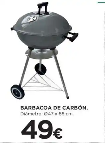 Hipercor BARBACOA DE CARBÓN. oferta