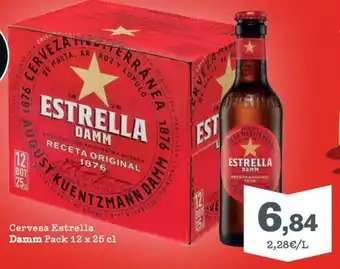 Sorli Cervesa Estrella Damm Pack 12 x 25 cl oferta