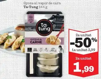 Sorli Gyoza al vapor de carn Ta-Tung 144 g oferta
