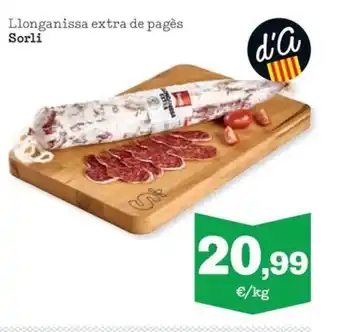 Sorli Llonganissa extra de pagès Sorli oferta
