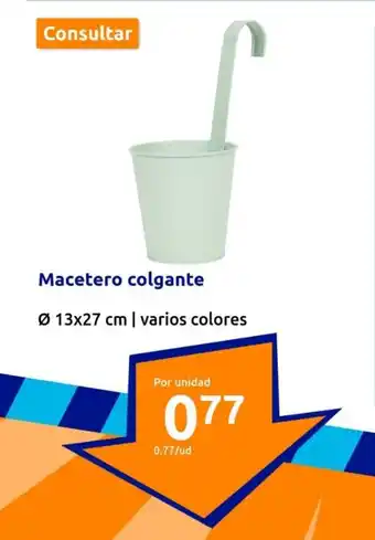 Action Macetero colgante oferta
