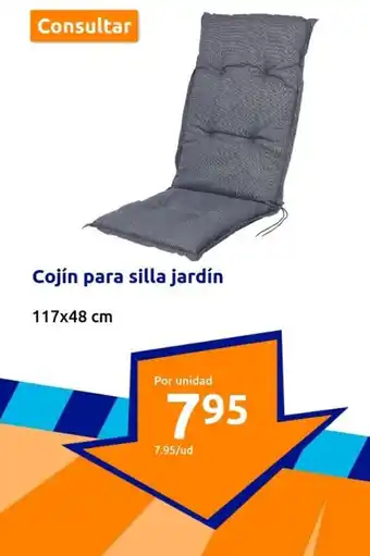 Action Cojín para silla jardín oferta