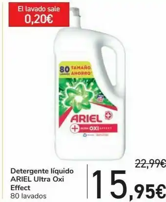Carrefour Detergente líquido ariel ultra oxi effect oferta