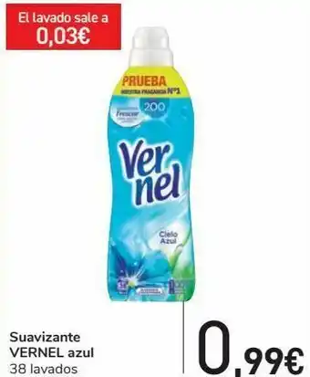 Carrefour Suavizante vernel azul oferta