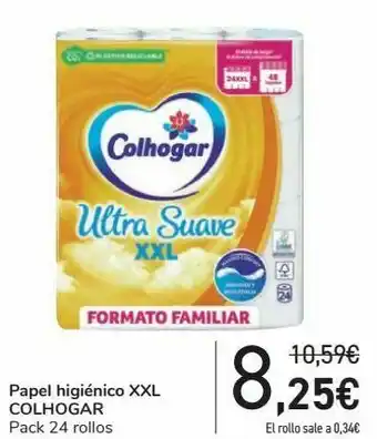 Carrefour Papel higiénico xxl colhogar oferta