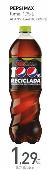Condis Pepsi max oferta