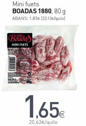 Condis Mini fuets boadas 1880 oferta
