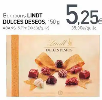 Condis Bombons lindt dulces deseos oferta