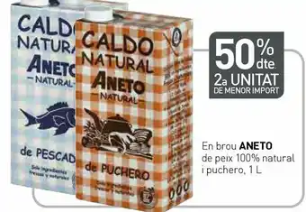 Condis En brou aneto de peix 100% natural i puchero oferta