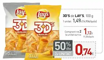 Condis 3d's de lay's oferta