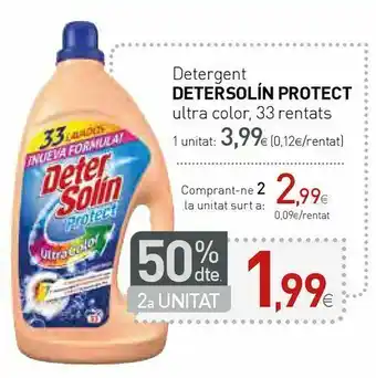 Condis Detergente detersolín protect ultra color oferta