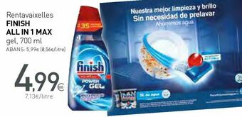 Condis Rentavaixelles finish all in 1 max oferta