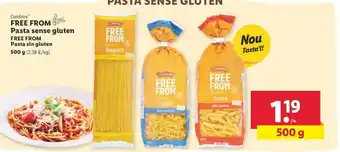 Lidl Free From Pasta sense gluten 500g oferta