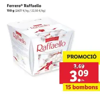 Lidl Ferrero Rafaello oferta