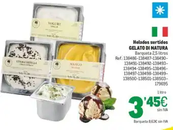 Makro Gelato Di Natura Helados surtidos oferta