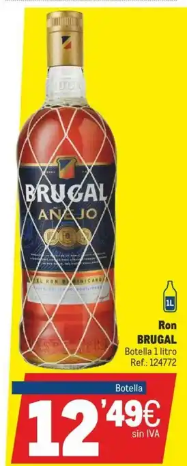 Makro Brugal Ron 1litro oferta