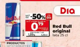 Maxi Dia Red Bull original oferta