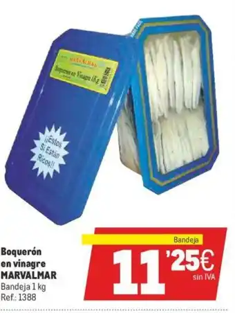 Makro Marvalmar Boquerón en vinagre 1kg oferta