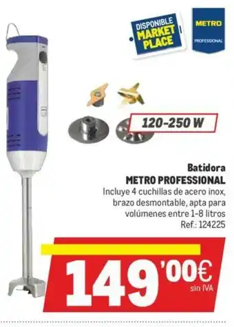 Makro Metro Professional Batidora oferta