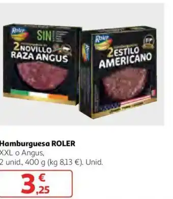 Alcampo Roler Hamburguesa oferta