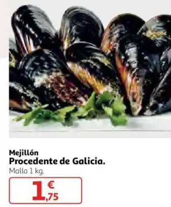 Alcampo Mejillón Procedente de Galicia 1kg oferta