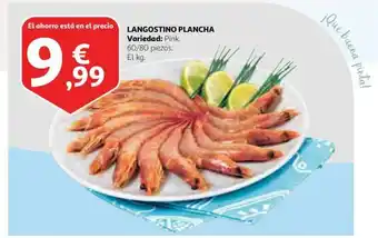 Alcampo Langostino Plancha oferta